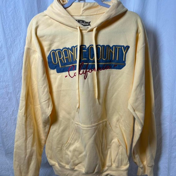 Other - Orange County California yellow‎ hoodie Medium